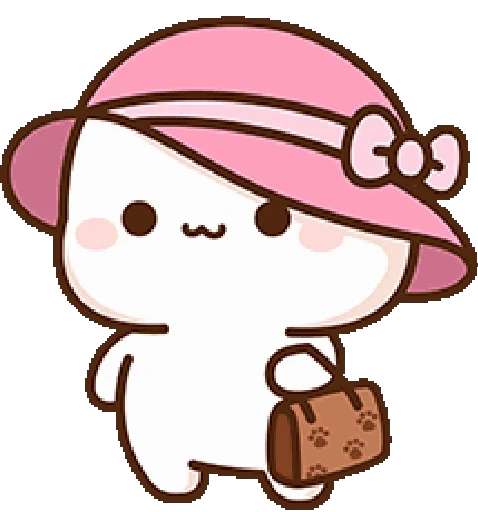 ☺️ Стикер «mochi peach cats 20» для Telegram