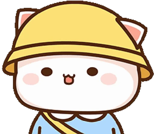 🧏‍♀️ Стикер «mochi peach cats 20» для Telegram