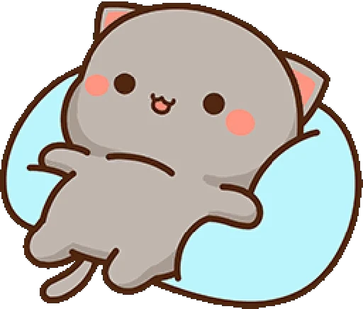 🧘‍♂️ Стикер «mochi peach cats 20» для Telegram