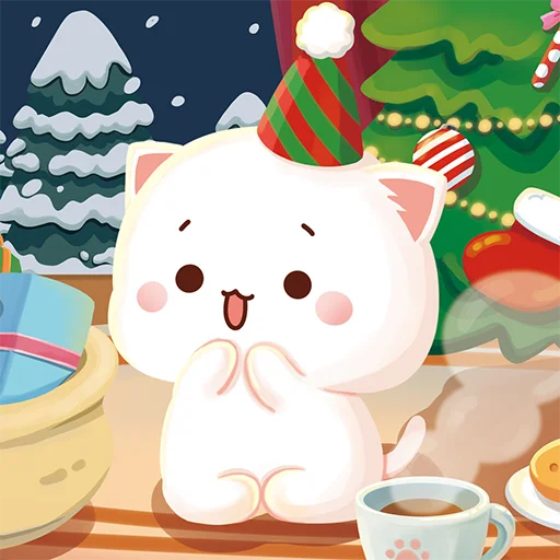 ☕️ Стикер «Winter Holidays» для Telegram