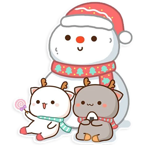 ☃️ Стикер «Winter Holidays» для Telegram