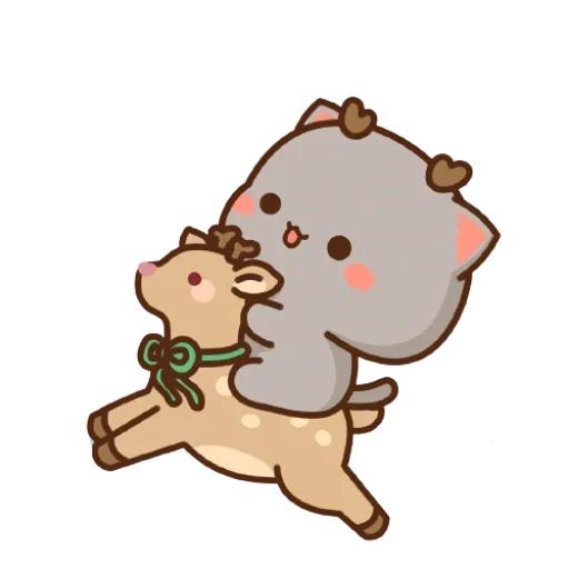 🦌 Стикер «Winter Holidays» для Telegram