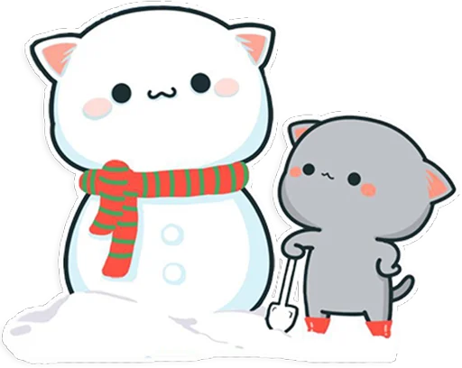☃️ Стикер «Winter Holidays» для Telegram