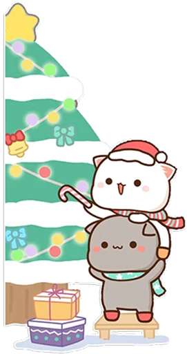 ☃️ Стикер «Winter Holidays» для Telegram