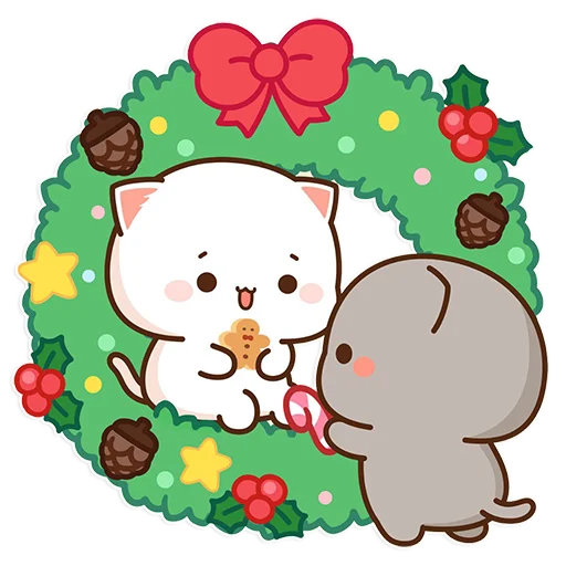 ☃️ Стикер «Winter Holidays» для Telegram