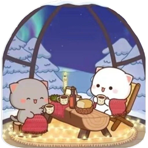 ☃️ Стикер «Winter Holidays» для Telegram