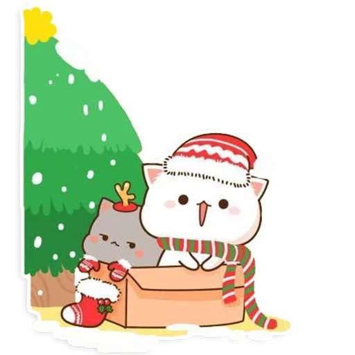 ☃️ Стикер «Winter Holidays» для Telegram