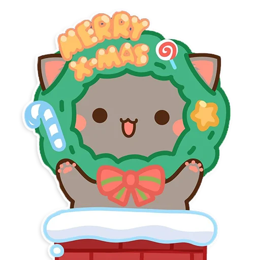 ☃️ Стикер «Winter Holidays» для Telegram