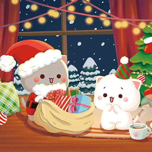 🧑‍🎄 Стикер «Winter Holidays» для Telegram