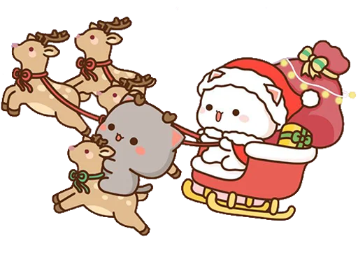 ☃️ Стикер «Winter Holidays» для Telegram