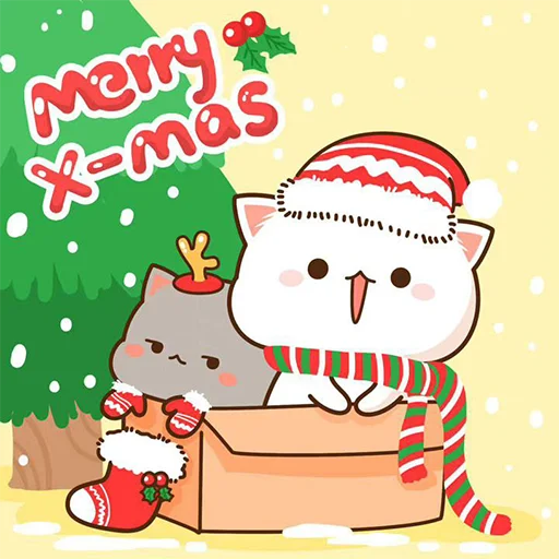 ☃️ Стикер «Winter Holidays» для Telegram