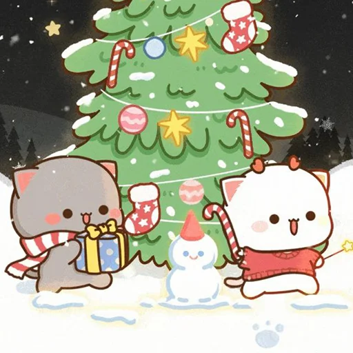 🎄 Стикер «Winter Holidays» для Telegram