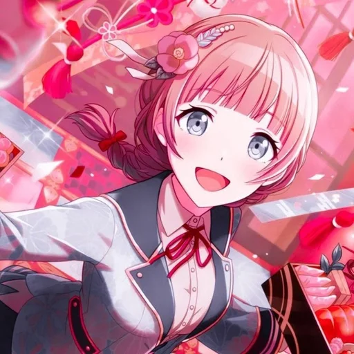 🤍 Стикер «Mochizuki Honami» для Telegram