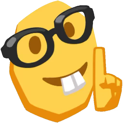 🤓 Стикер «moco» для Telegram