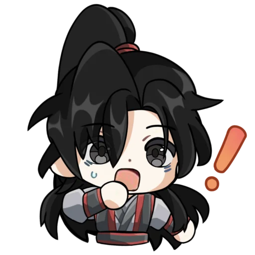 😧 Стикер «mdzs genshin» для Telegram