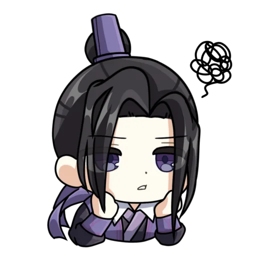 😕 Стикер «mdzs genshin» для Telegram