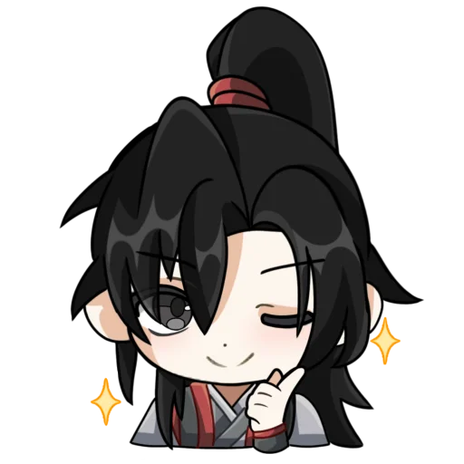😉 Стикер «mdzs genshin» для Telegram