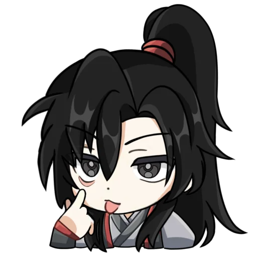 😛 Стикер «mdzs genshin» для Telegram