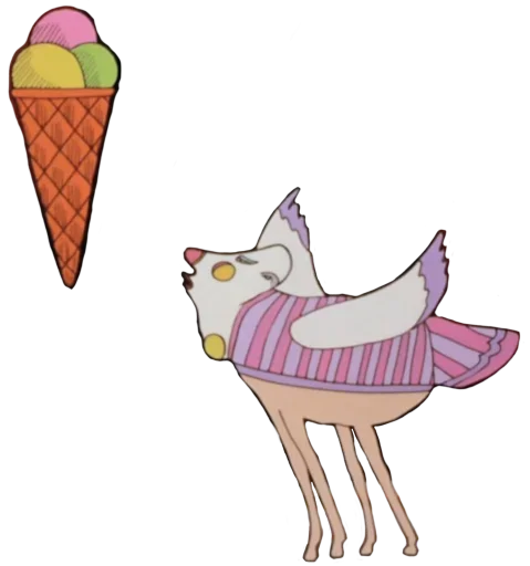🍦 Стикер «Modern Art» для Telegram