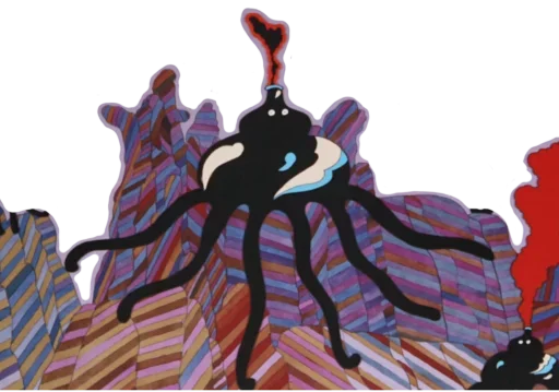 🐙 Стикер «Modern Art» для Telegram