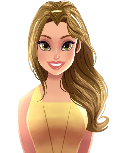👸 Стикер «?‍modern disney?‍» для Telegram