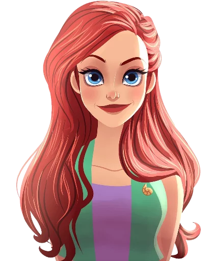 👸 Стикер «?‍modern disney?‍» для Telegram