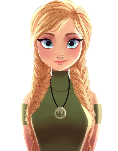 👸 Стикер «?‍modern disney?‍» для Telegram