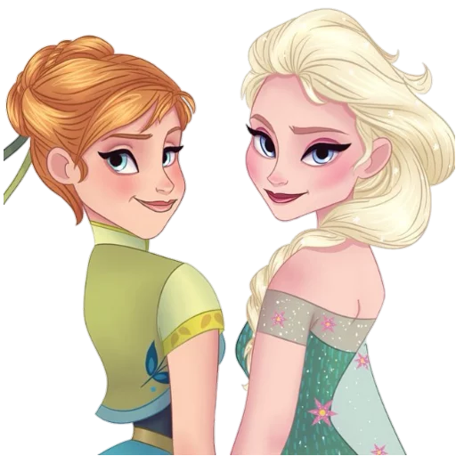 👭 Стикер «?‍modern disney?‍» для Telegram