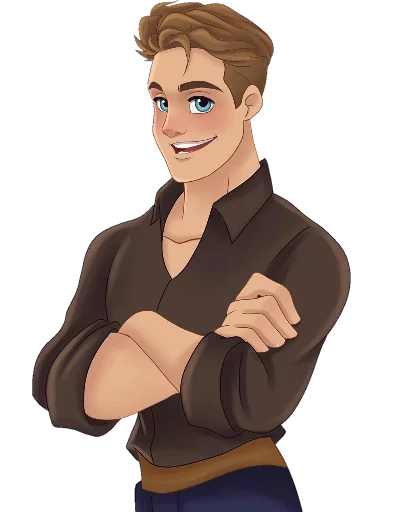😍 Стикер «?‍modern disney?‍» для Telegram