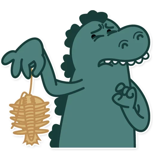 Стикерпак modzilla для Telegram