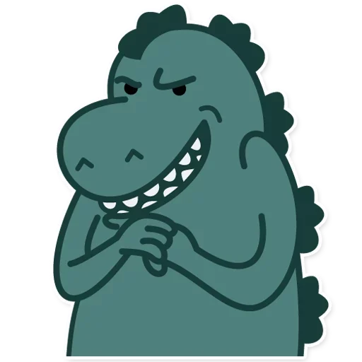 ⚪️ Стикер «modzilla» для Telegram