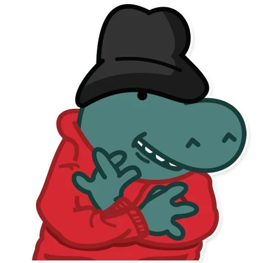 ⚪️ Стикер «modzilla» для Telegram