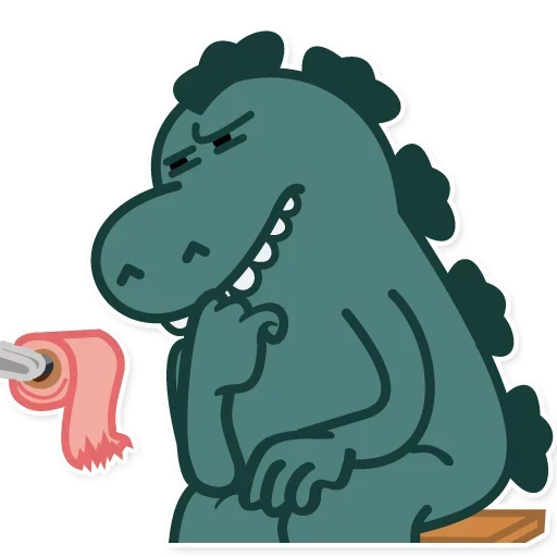 ⚪️ Стикер «modzilla» для Telegram