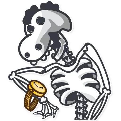 ⚪️ Стикер «modzilla» для Telegram