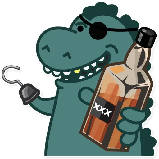 ⚪️ Стикер «modzilla» для Telegram