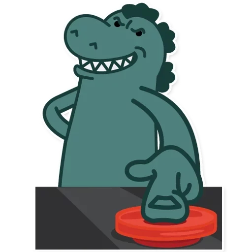 ⚪️ Стикер «modzilla» для Telegram