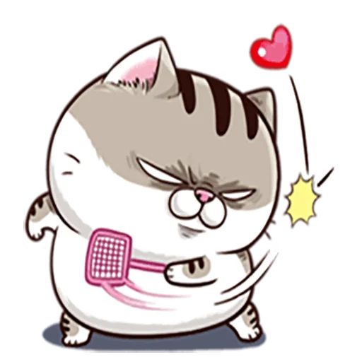 Стикерпак Meoami для Telegram