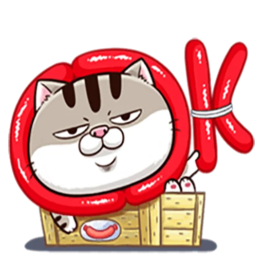 👌 Стикер «Meoami» для Telegram
