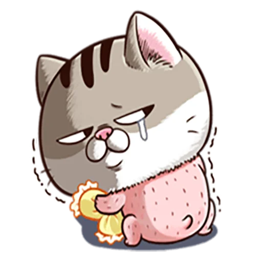 😥 Стикер «Meoami» для Telegram