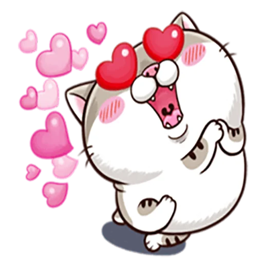 🥰 Стикер «Meoami» для Telegram