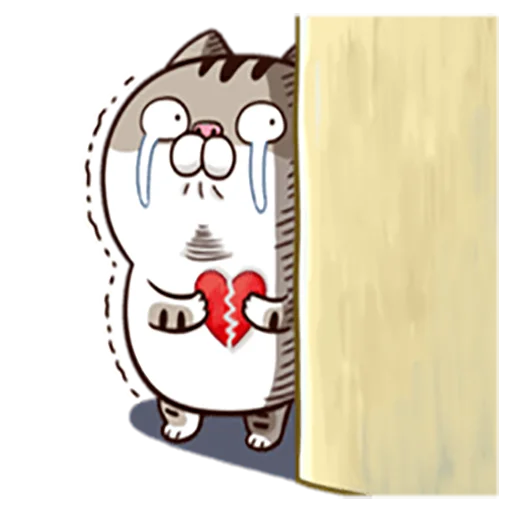 😿 Стикер «Meoami» для Telegram