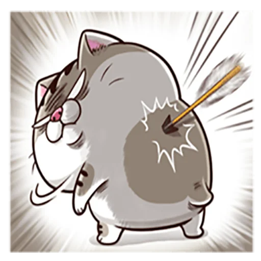 🏹 Стикер «Meoami» для Telegram