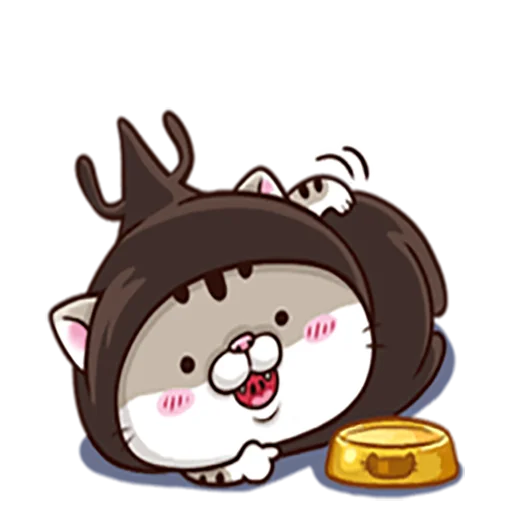 😈 Стикер «Meoami» для Telegram