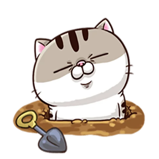 🌚 Стикер «Meoami» для Telegram