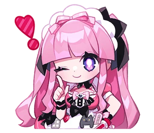 🍓 Стикер «Moeru Chan» для Telegram