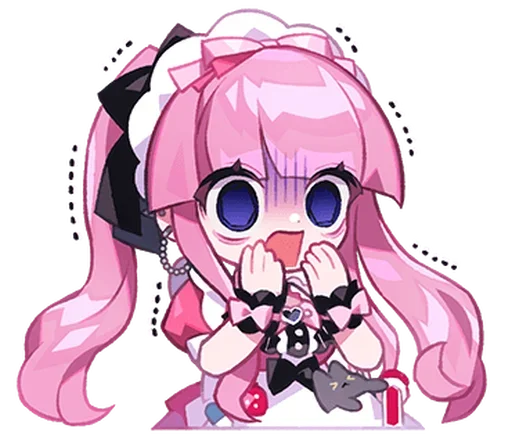 🍓 Стикер «Moeru Chan» для Telegram