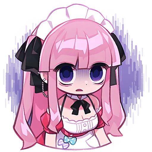 🍓 Стикер «Moeru Chan» для Telegram