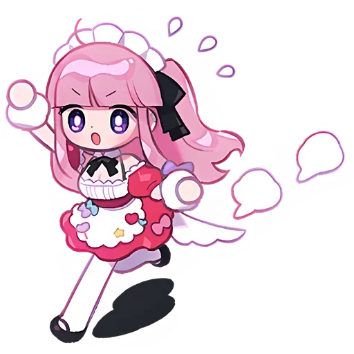 🍓 Стикер «Moeru Chan» для Telegram
