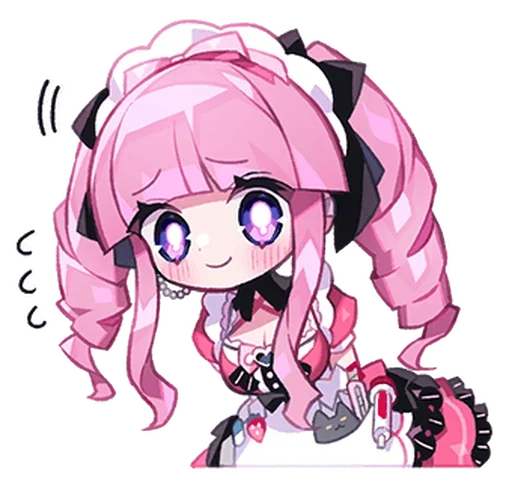 🍓 Стикер «Moeru Chan» для Telegram