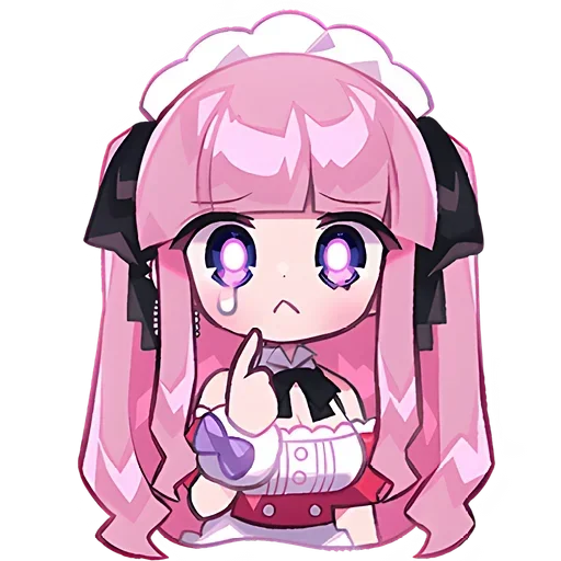 🍓 Стикер «Moeru Chan» для Telegram